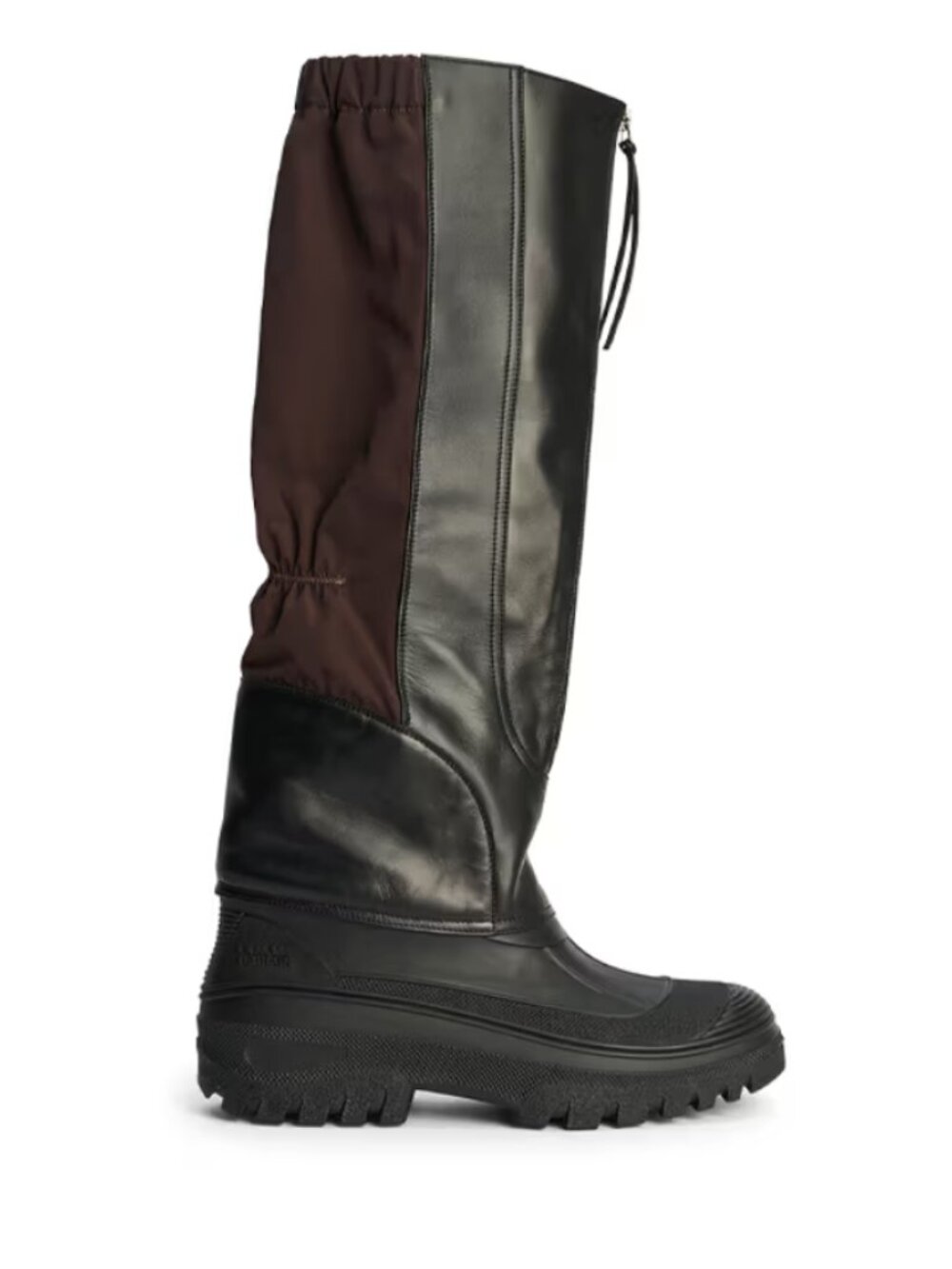 Kiko Kostadinov Maiden High Boot Umber Bovine Leather Size 42